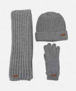 Pier One Uomo SET - Sciarpa - Light Grey