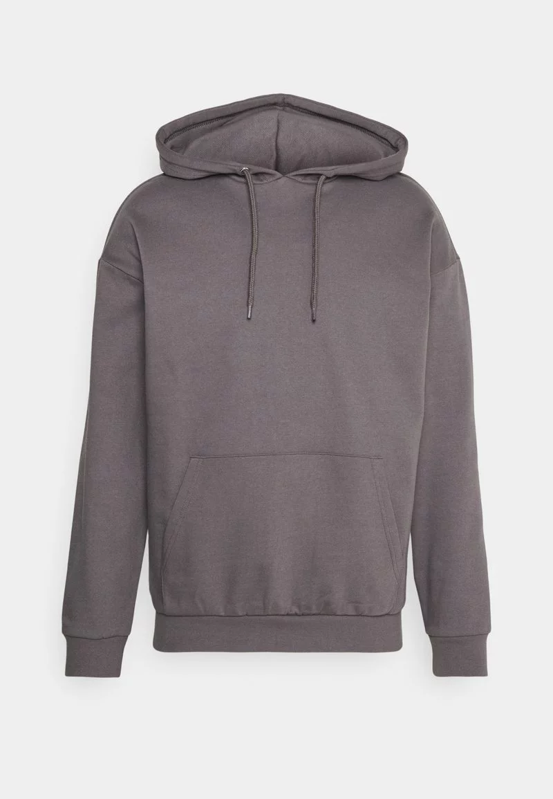 Pier One Uomo PLAIN SKATER HOODIE - Felpa - Dark Grey 3 Pier One Uomo PLAIN SKATER HOODIE - Felpa - Dark Grey