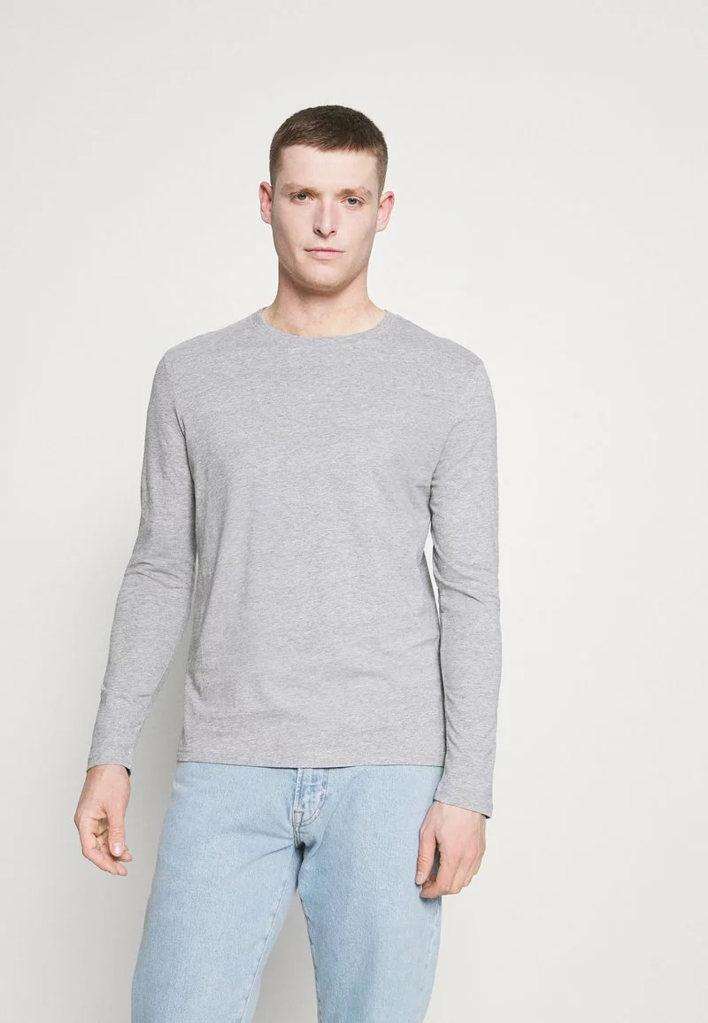 Pier One Uomo 5 PACK - Maglietta A Manica Lunga - White/dark Blu/grey 6 Pier One Uomo 5 PACK - Maglietta A Manica Lunga - White/dark Blu/grey - immagine 4