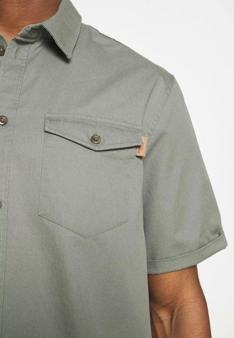 Pier One Uomo Camicia - Khaki 7 Pier One Uomo Camicia - Khaki - immagine 5