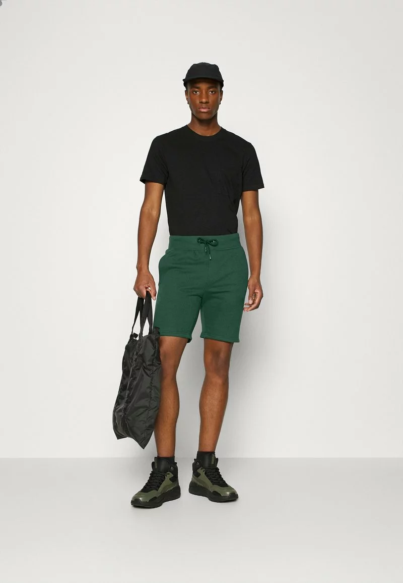 Pier One Uomo Pantaloni Sportivi - Dark Green 4 Pier One Uomo Pantaloni Sportivi - Dark Green - immagine 2