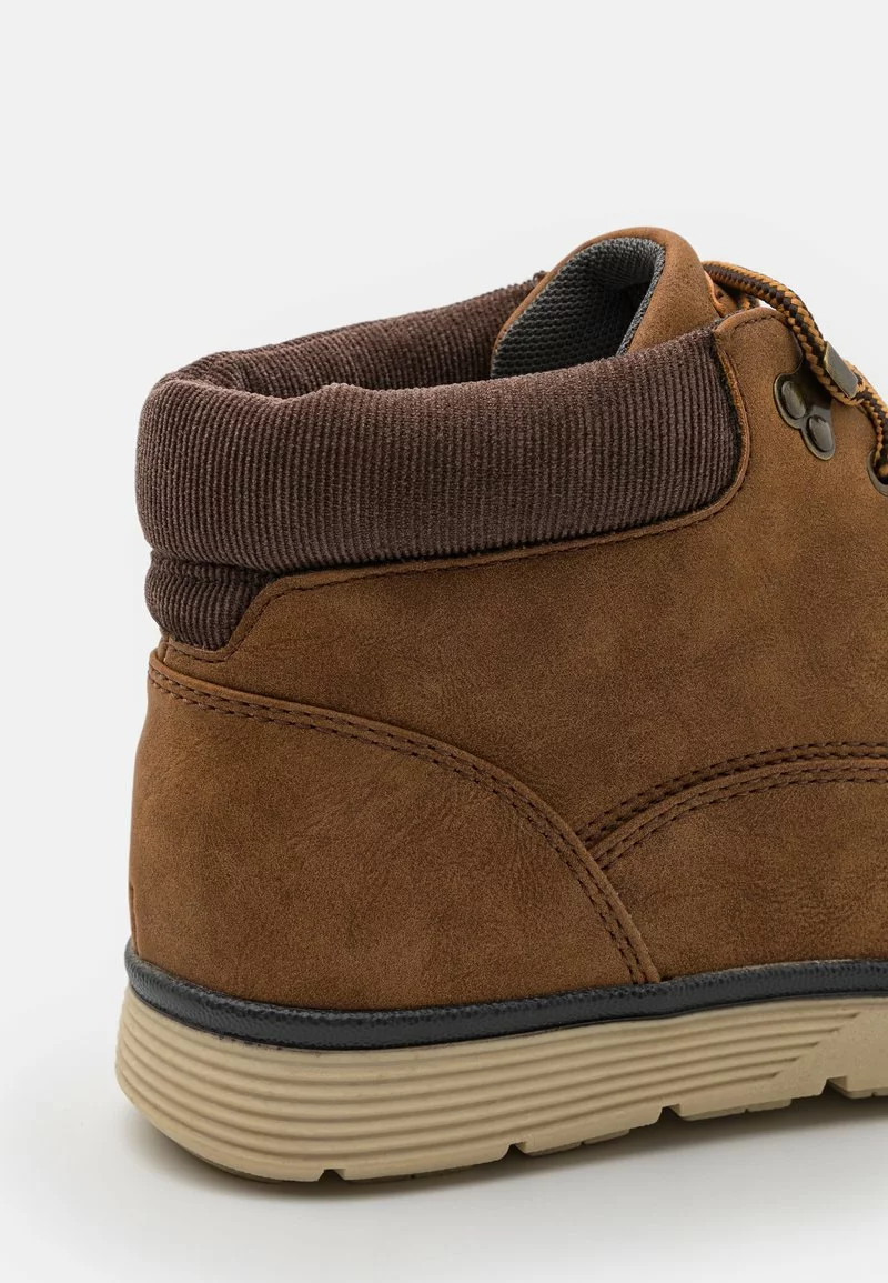 Pier One Uomo Stivaletti Stringati - Cognac 8 Pier One Uomo Stivaletti Stringati - Cognac - immagine 6