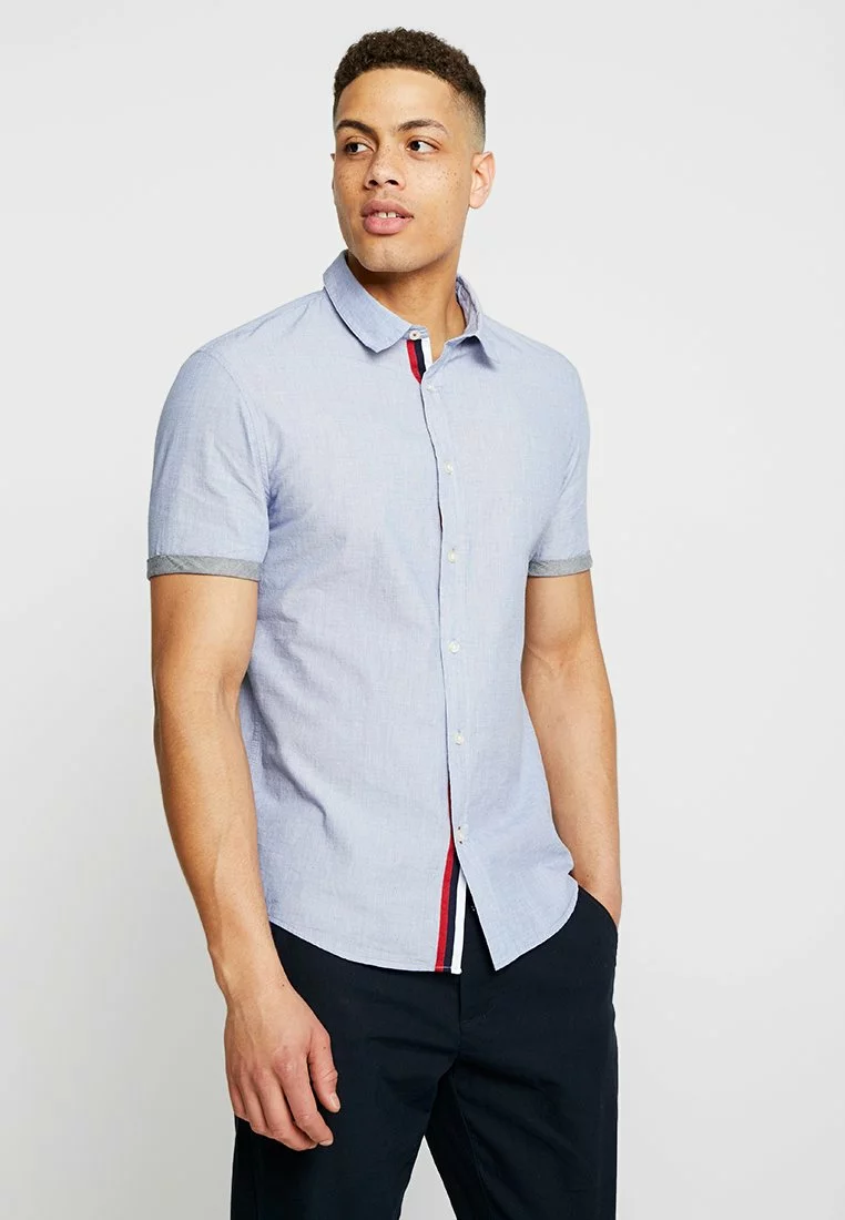 Pier One Uomo Camicia - Dark Blue 3 Pier One Uomo Camicia - Dark Blue