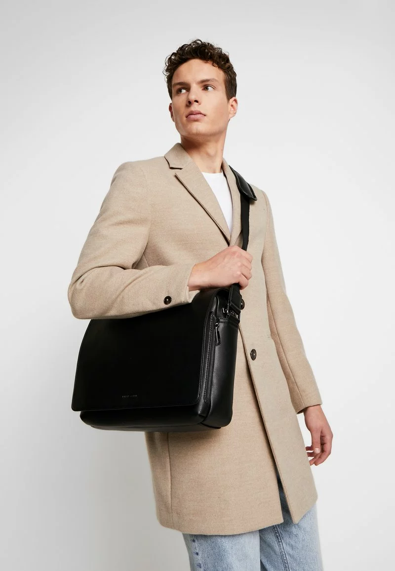 Pier One Uomo Borsa A Tracolla - Black 4 Pier One Uomo Borsa A Tracolla - Black - immagine 2