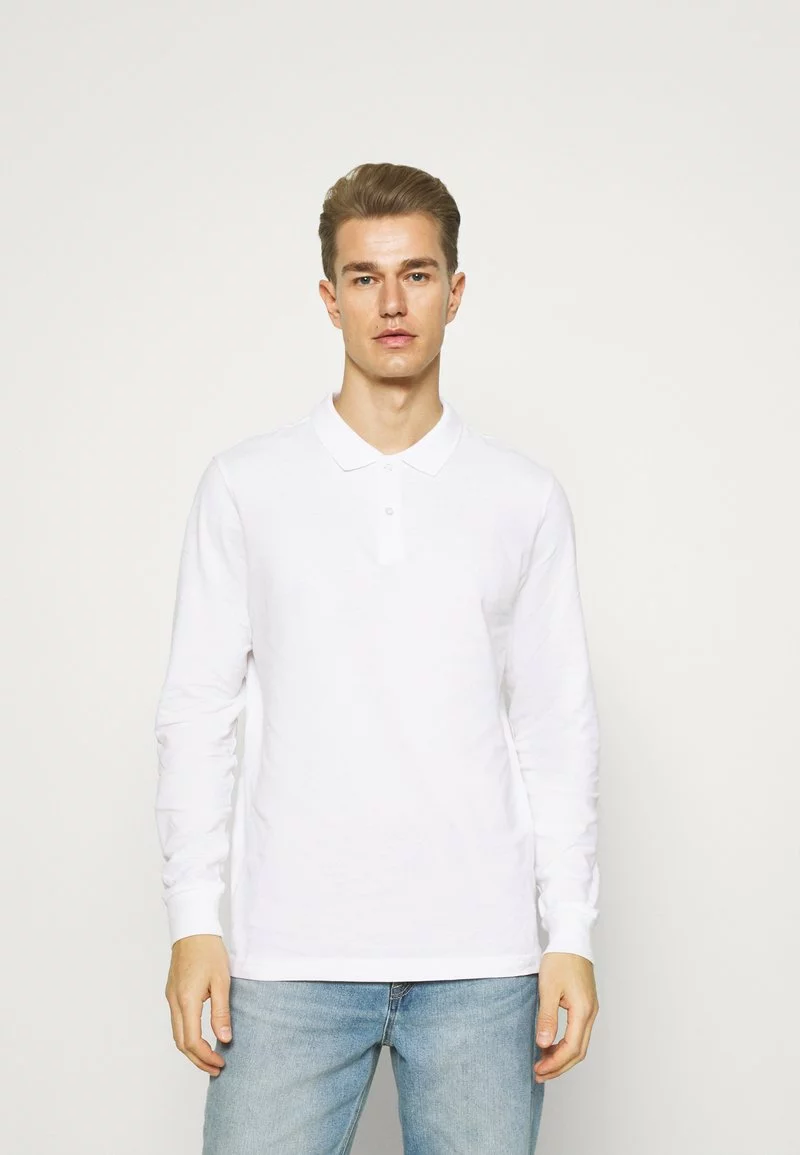 Pier One Uomo 2 PACK - Polo - White/dark Blue 4 Pier One Uomo 2 PACK - Polo - White/dark Blue - immagine 2