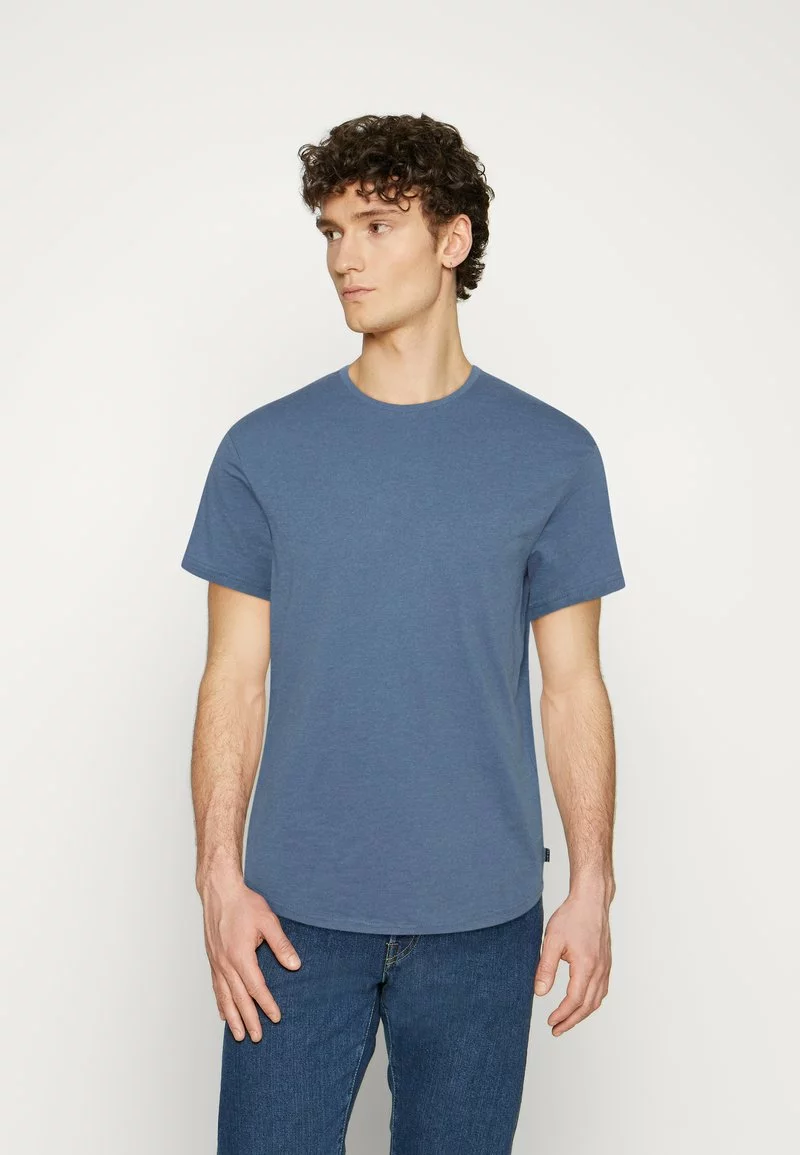 Pier One Uomo 5 PACK - T-shirt Basic - Mottled Brown/mottled Light Grey/mottled Dark Grey 7 Pier One Uomo 5 PACK - T-shirt Basic - Mottled Brown/mottled Light Grey/mottled Dark Grey - immagine 5