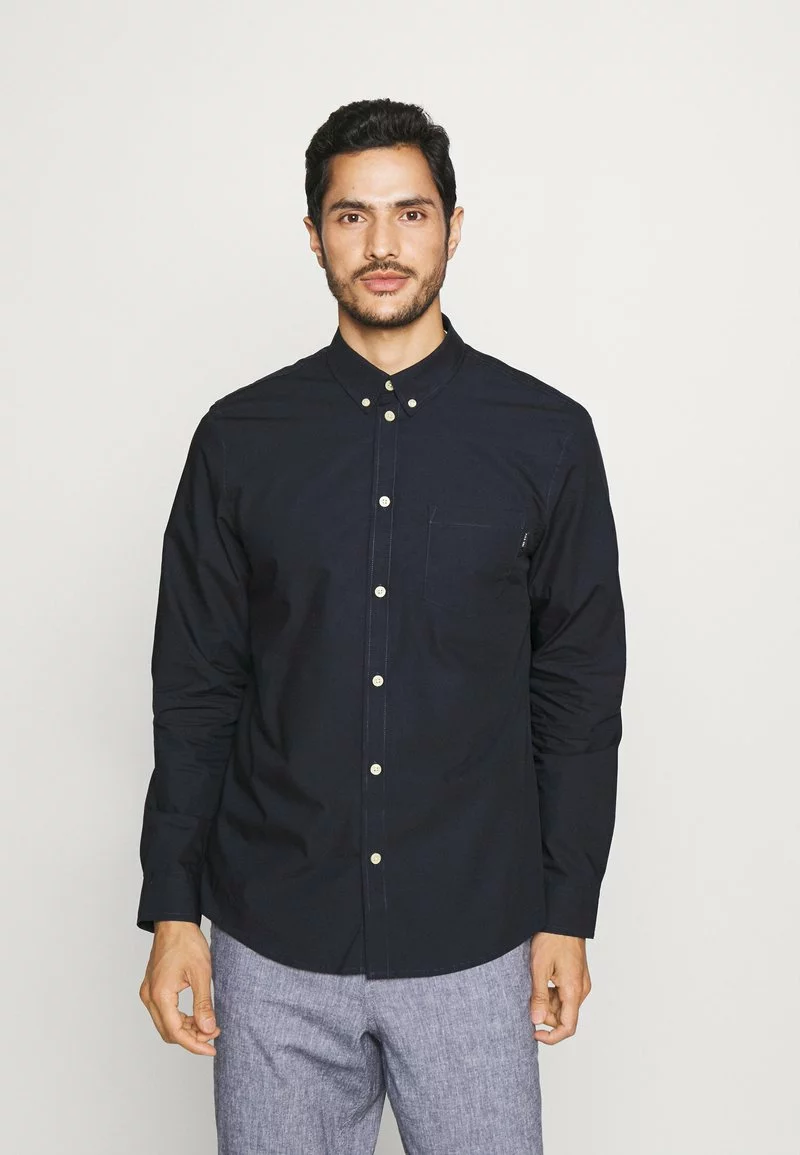Pier One Uomo Camicia - Dark Blue 3 Pier One Uomo Camicia - Dark Blue