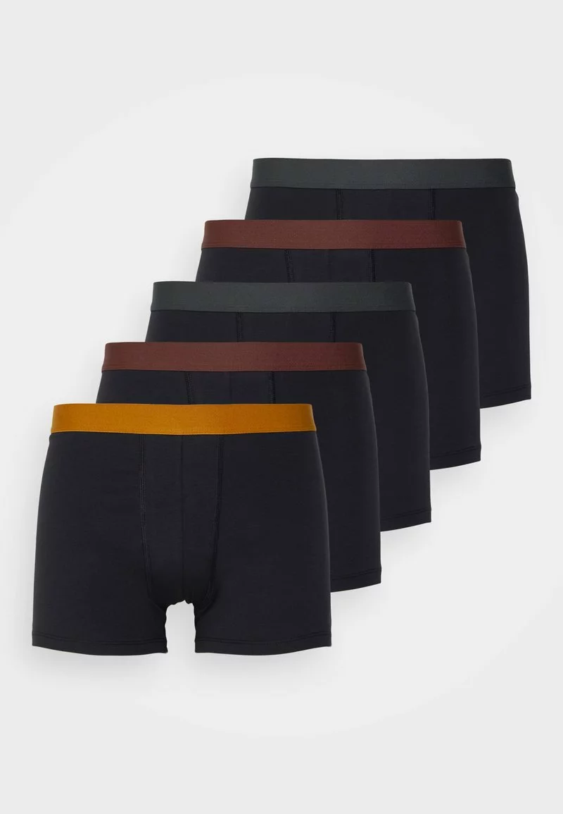 Pier One Uomo 3 PACK - Culotte - Black/dark Grey/brown 7 Pier One Uomo 3 PACK - Culotte - Black/dark Grey/brown - immagine 5