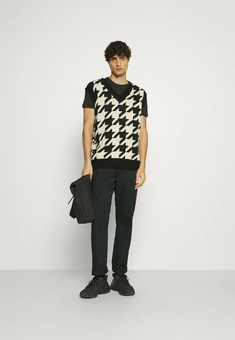 Pier One Uomo WITH BIRD STRAIGHT 5 PACK - T-shirt Basic - White/black/dark Blue 3 Pier One Uomo WITH BIRD STRAIGHT 5 PACK - T-shirt Basic - White/black/dark Blue