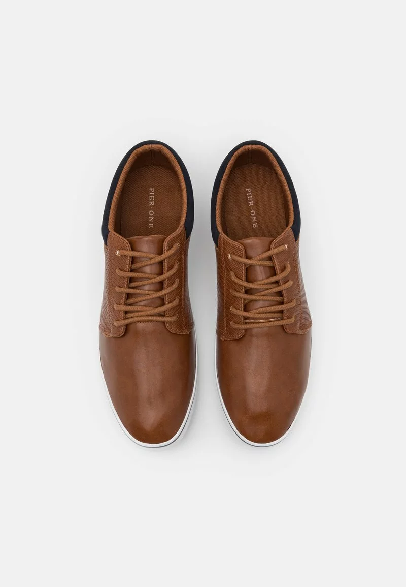 Pier One Uomo Sneakers Basse - Cognac 6 Pier One Uomo Sneakers Basse - Cognac - immagine 4
