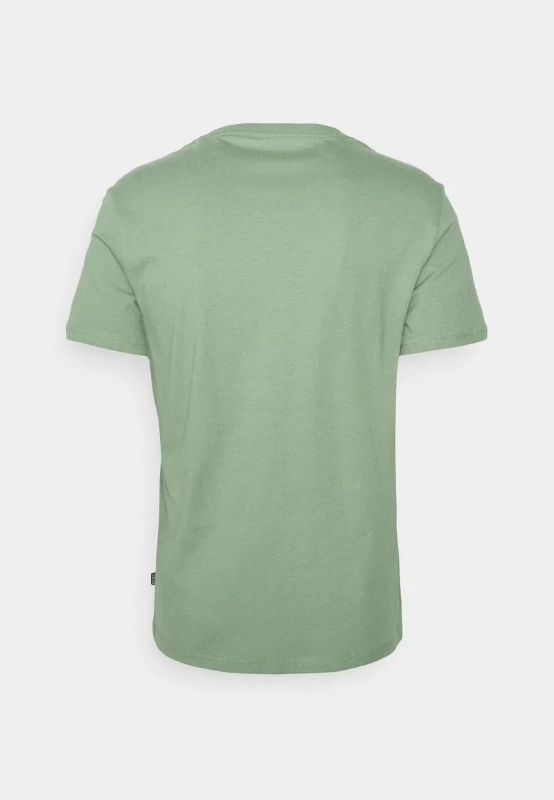 Pier One Unisex BIRDIE - T-shirt Basic - White/off-white/green 7 Pier One Unisex BIRDIE - T-shirt Basic - White/off-white/green - immagine 5